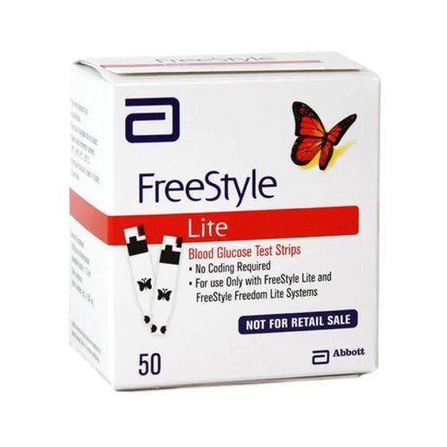 FreeStyle Lite Test Strips, 50 Count (Institutional)