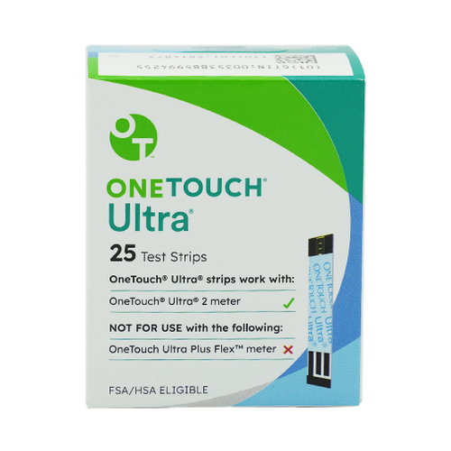 OneTouch Ultra Test Strips, 25 Count