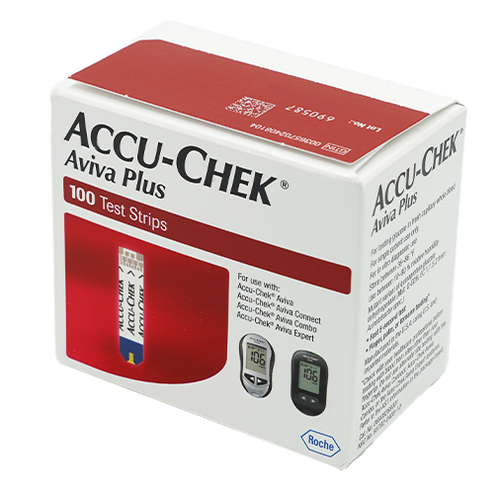 Accu-Chek Aviva Plus test strips, 100 count, view 2