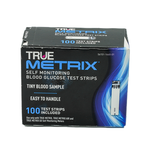 True Metrix Test Strips, 100 Count | NDC 56151-1460-01