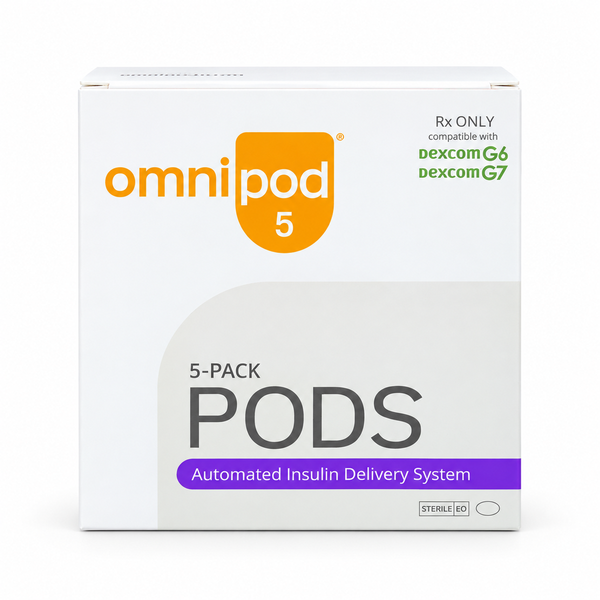 Omnipod 5 G6/G7 Pods, 5-Pack | NDC 08508-3000-21